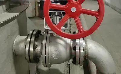 Farmasötik, gıda ve içecek endüstrisinde Sun Yeh seramik kaplı vana