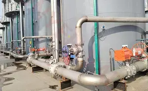 Soda kül endüstrisinde Sun Yeh seramik kaplı vana